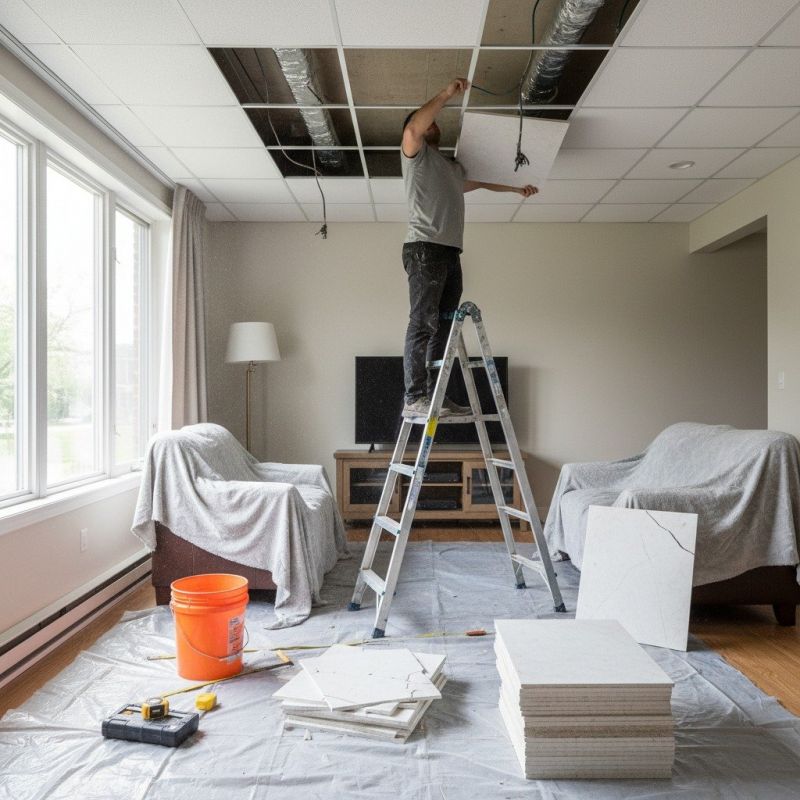 Ceiling Tiles Repair in Longmont, CO