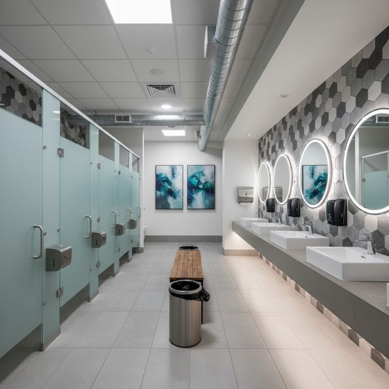 Industrial Bathroom Renovation in Longmont, CO
