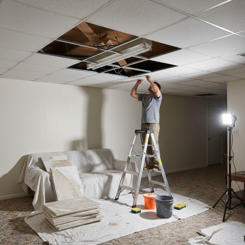 Suspended Ceiling Repair in Saint Augustine, FL