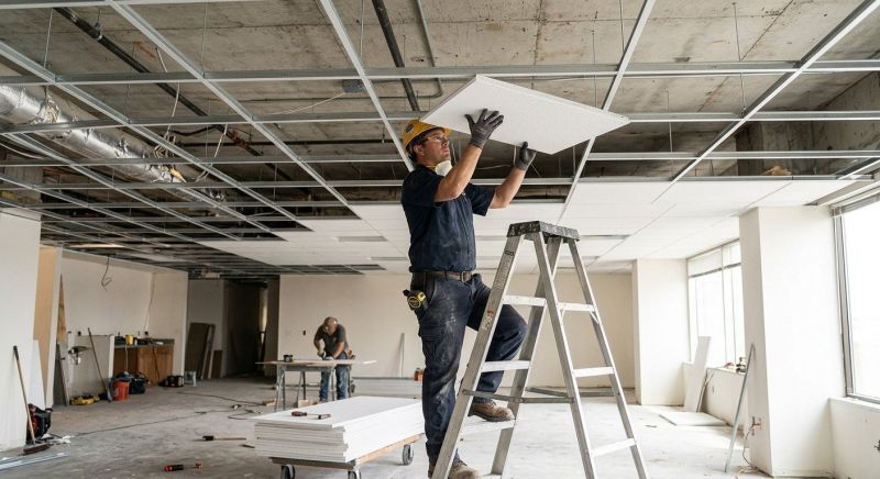 T Bar Ceiling Installation in Arvada, CO